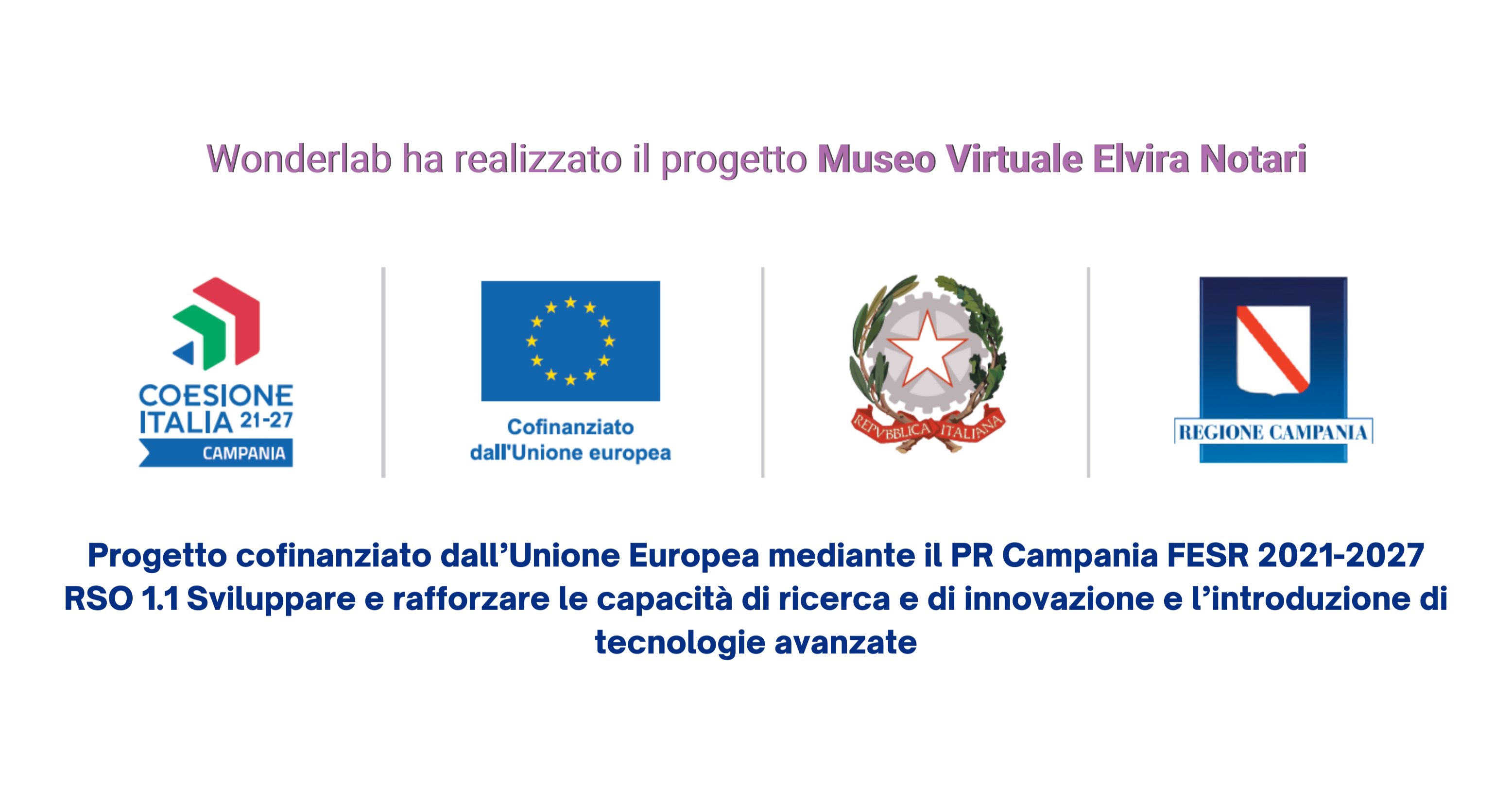 Footer progetto museo elvira notari
